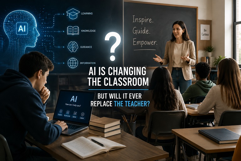 AI Is Changing the Classroom — But Will It Ever Replace the Teacher?