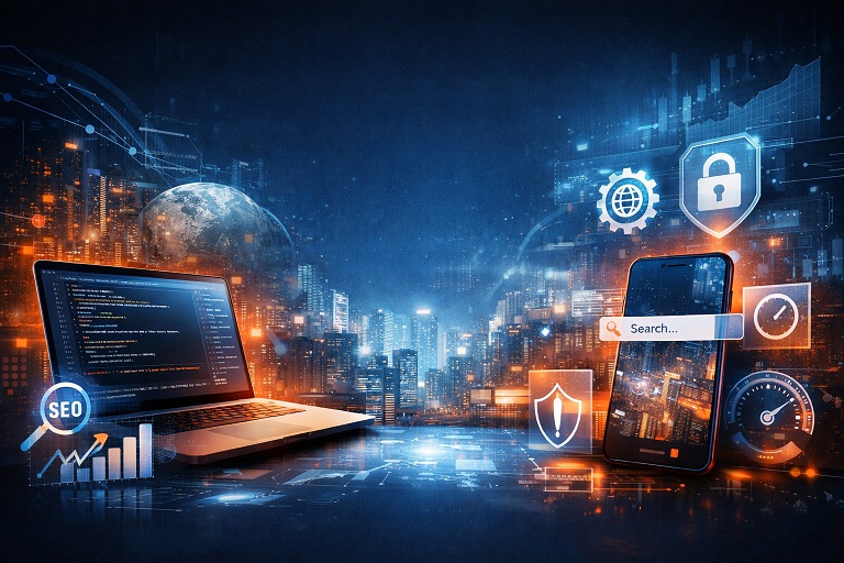 Web Development & SEO in 2026 | Kjoumaa Digital Solutions