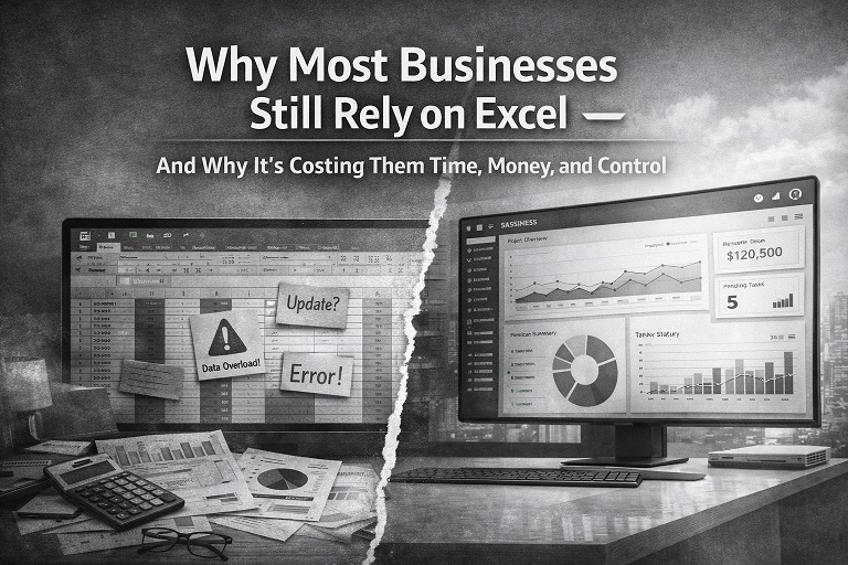 Why Most Businesses Still Rely on Excel — And Why It’s Costing Them Time, Money, and Control